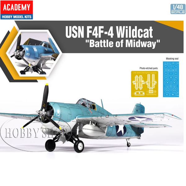 Academy 1/144 USN E-2C VAW-113 Hawkeye Black Eagle