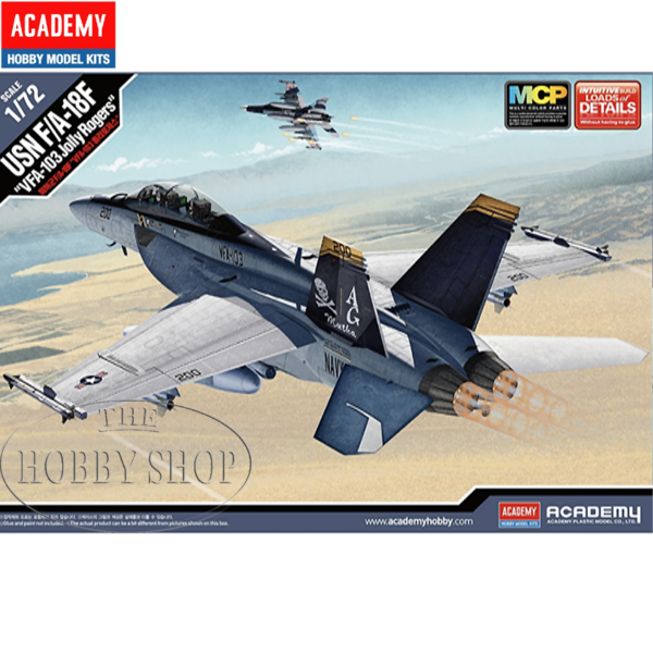 ACADEMY 1/72 USN F/A-18F VF-103