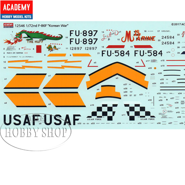 ACADEMY 1/72 CURTISS P-40B TOMAHAWK