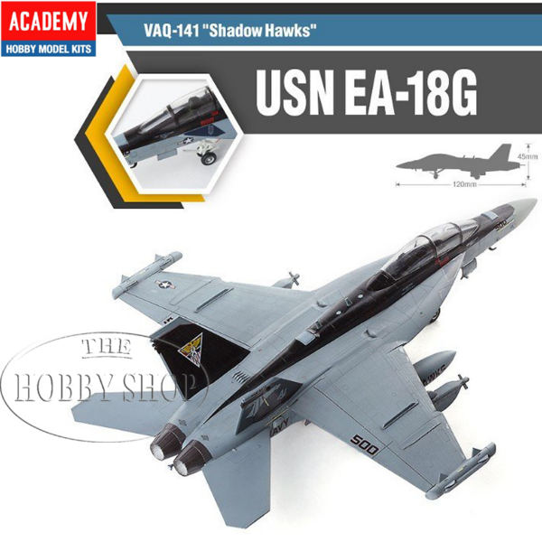 ACADEMY 1/72 E/A-18G GROWLER VAQ-141  in.SHADOW HAWKS