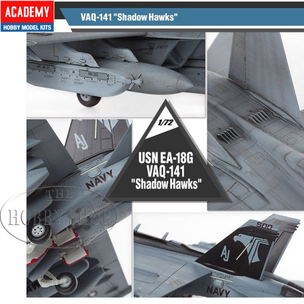 ACADEMY 1/72 E/A-18G GROWLER VAQ-141  in.SHADOW HAWKS