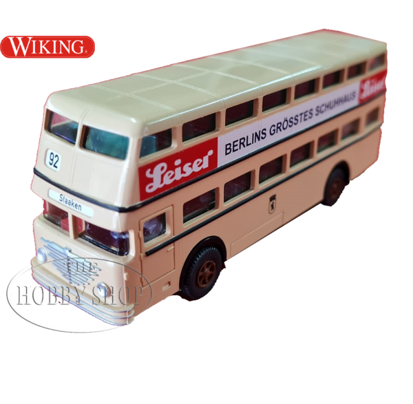 Wiking 1/87 HO Doppwldeckerbus D2U