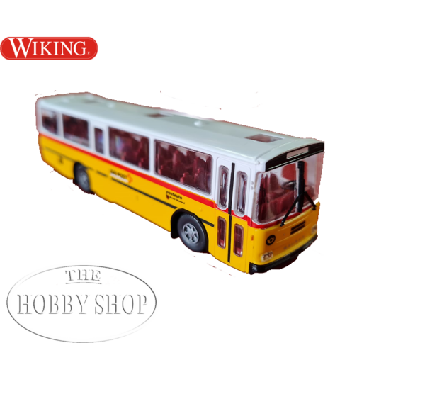 Wiking 1/87 HO Postbus Schweitz Saurer IV-HU