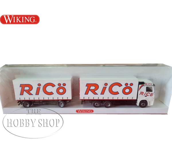 Wiking 1/87 HO Tankfahrzeug With Hanger MB Atego