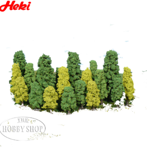 Heki Leafy Trees 4-8cm (20 Trees)