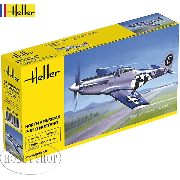 Heller 1/72 North American Mustang P-51D