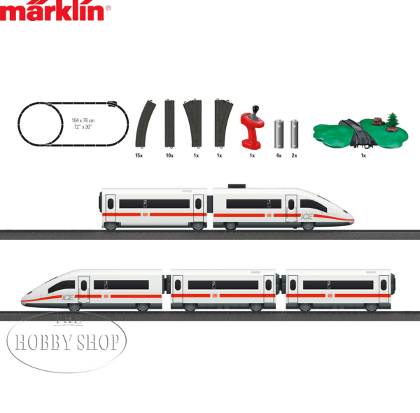 Marklin My World 1/87 Starter Set ICE Train