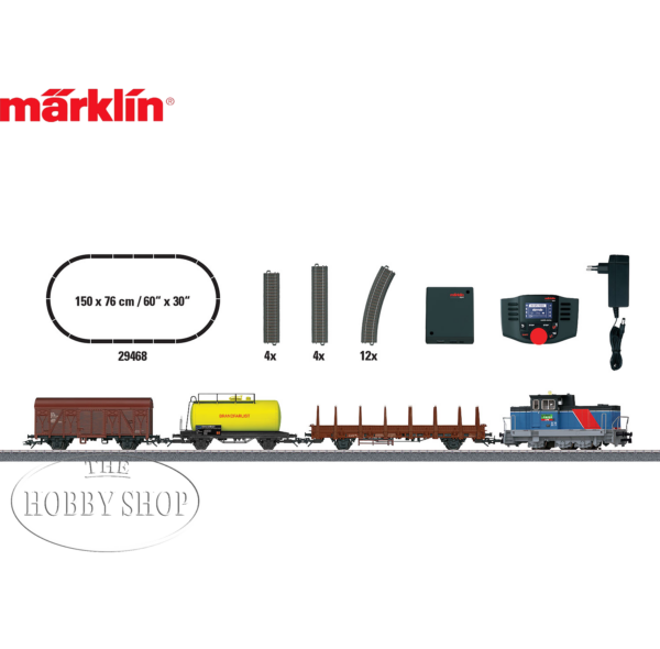 Marklin 1/87 Swedish Freight Train Digital Starter Set Era VI
