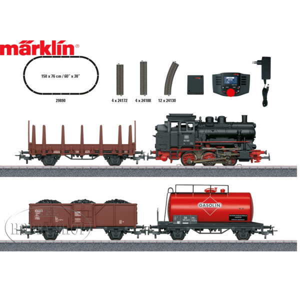 Marklin 1/87 Freight Train Class BR 89.0 Digital Starter Set