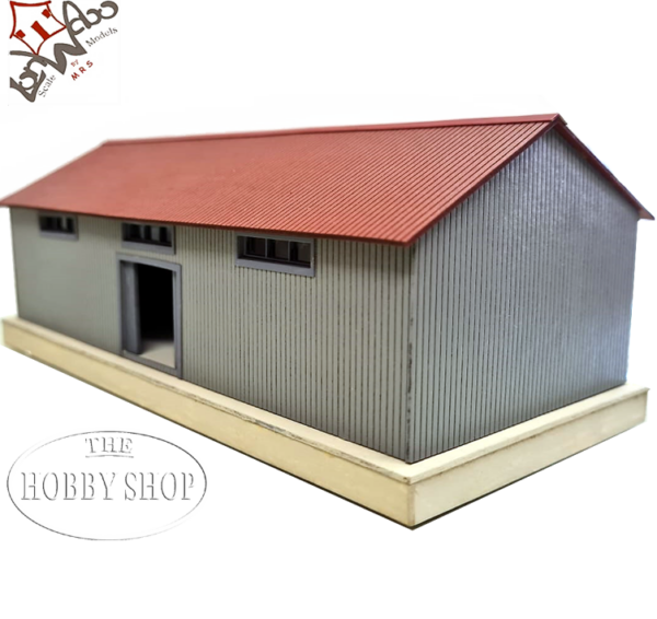 Lonwabo-MRS HO SAR Corrugated Storage Shed