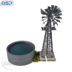 MSP N Scale Windpump With Dam