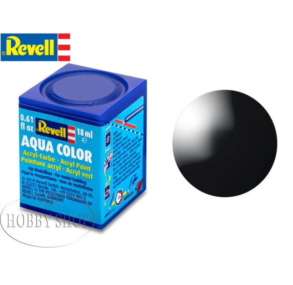 Revell 07 Gloss Black Acrylic