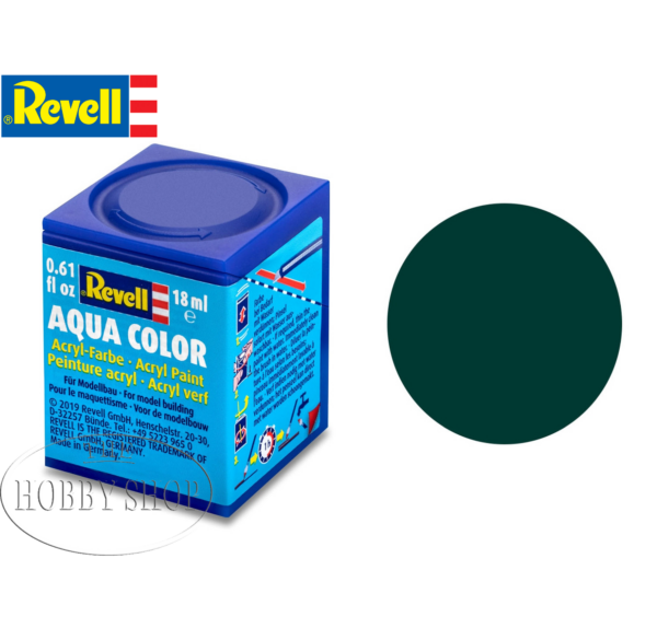 Revell 40 Matt Black Green Acrylic