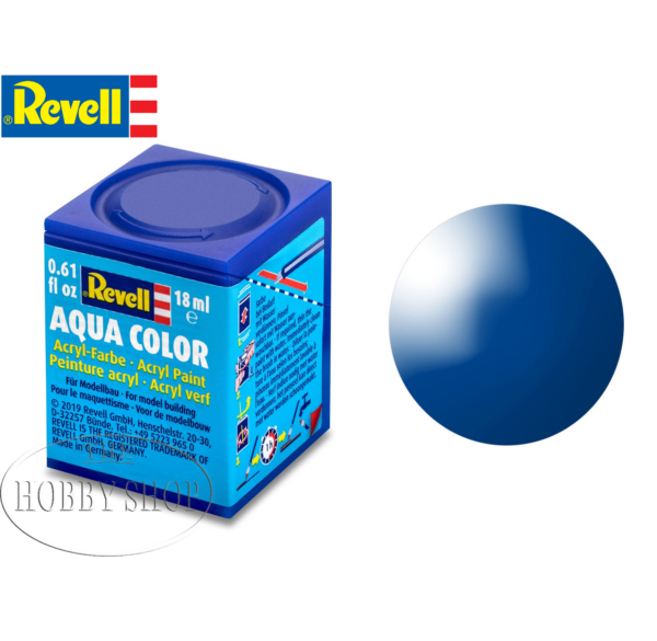 Revell 52 Gloss Blue Acrylic (RAL 5005) 18ml