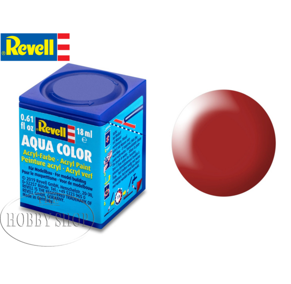 Revell 330 Silk Fiery Red Acrylic