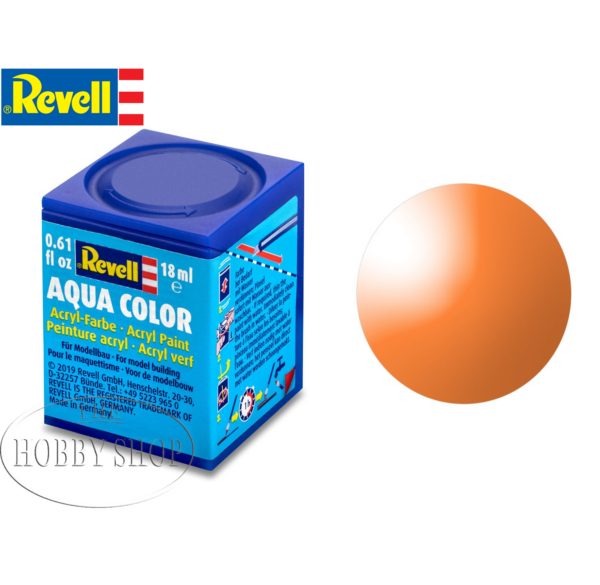 Revell 370 Clear Orange Acrylic (18ml)