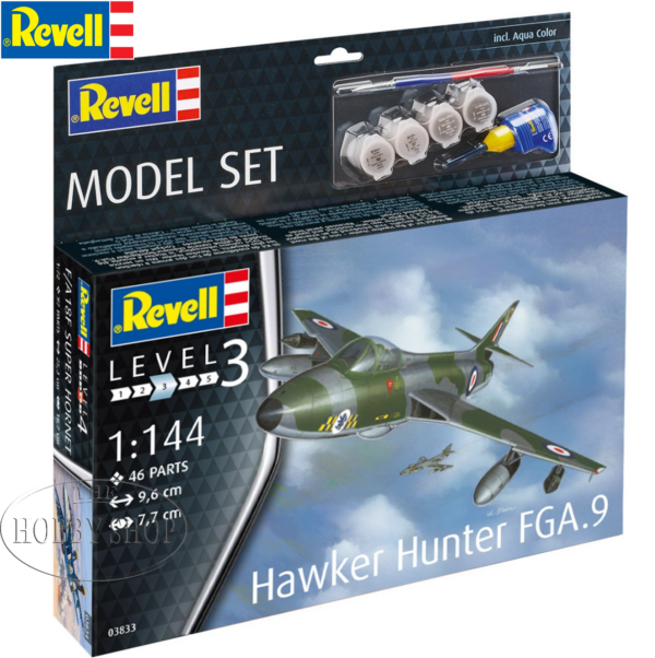 Revell 1/144 Hawker Hunter Starter Set