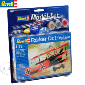 Revell 1/72 Starter Set Fokker Dr.1 Triplane