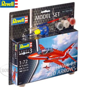 Revell 1/72 BAe Hawk T.1 Red Arrows Starter Set Level 3