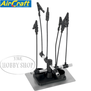 Airbrush Holder With 6 Clips