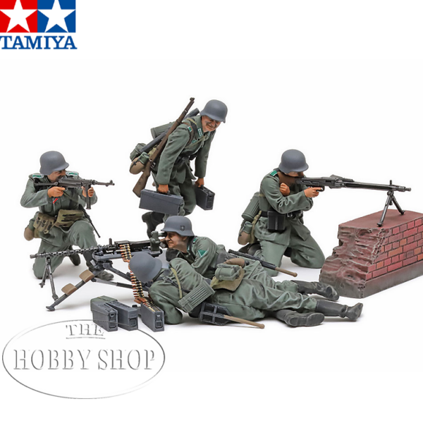 Tamiya 1/35 German MG Team Mid WWII