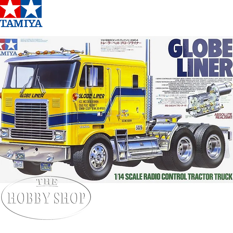 Tamiya 1/14 R/C Globe Liner - The Hobby Shop