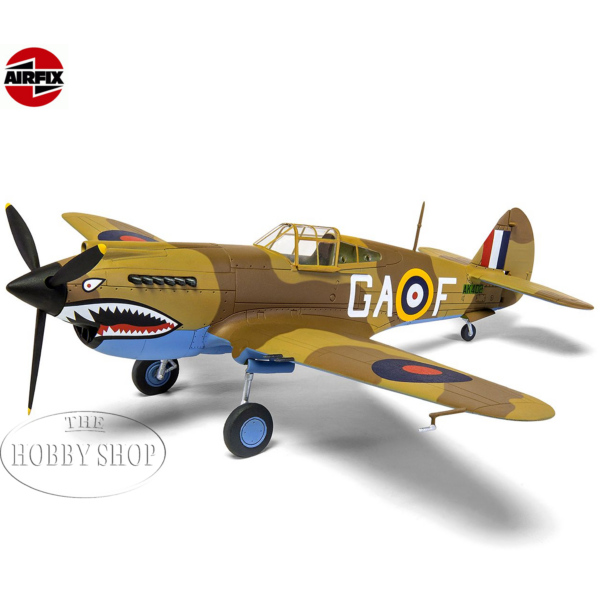 AIRFIX 1/72 Curtiss Tomahawk IIB Starter Set