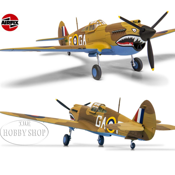 AIRFIX 1/72 Curtiss Tomahawk IIB Starter Set