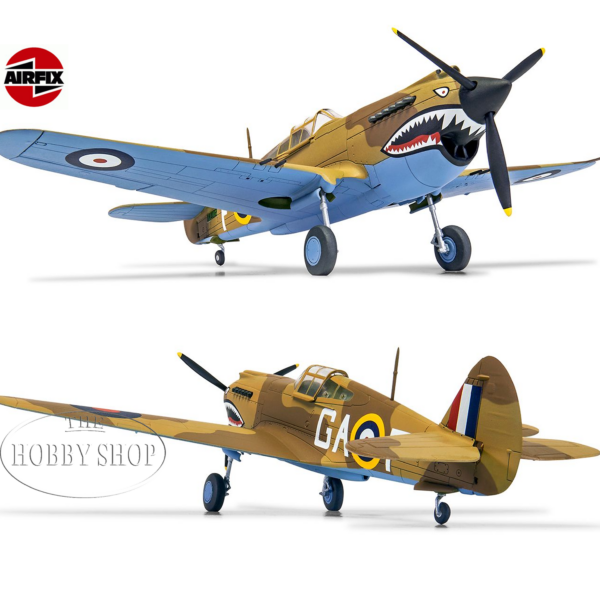 AIRFIX 1/72 Curtiss Tomahawk IIB Starter Set