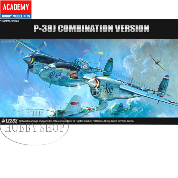 Academy 1/48 P-38 Lightning Combination Version