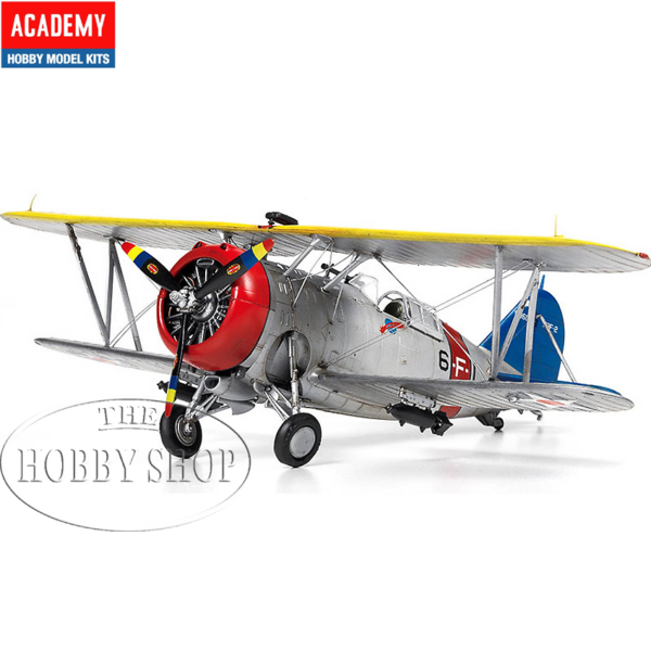 Academy 1/48 USN F3F-2 VF-6 Fighting Six
