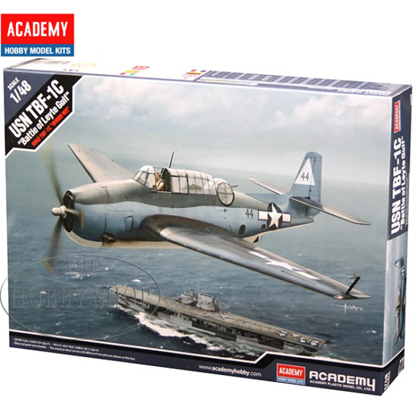 Academy 1/48 USN TBF-1C Avenger  in.Leyte Gulf in.
