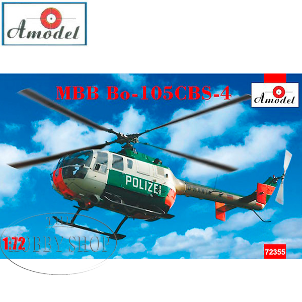 Amodel 1/72 MBB Bo-105CBS-4 Helicopter Amodel 1/72 MBB Bo-105CBS-4 Helicopter