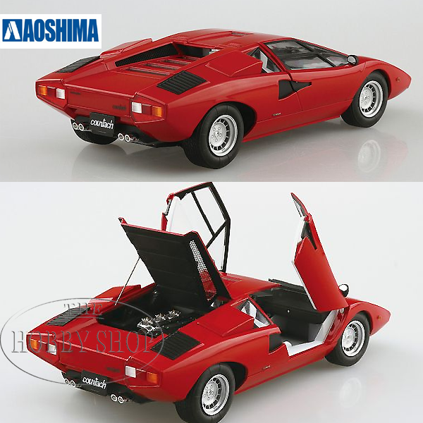 Aoshima 1/24 Lamborghini Countach LP400