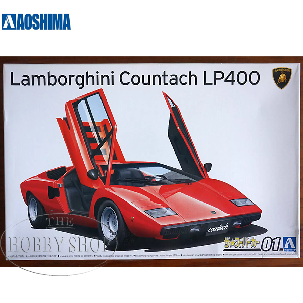 Aoshima 1/24 Lamborghini Countach LP400