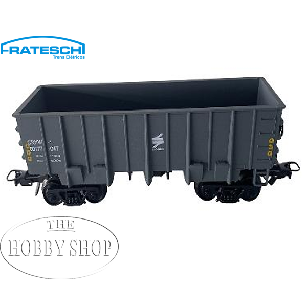 Frateschi 1/87 HO Spoornet Coal Gondola Grey