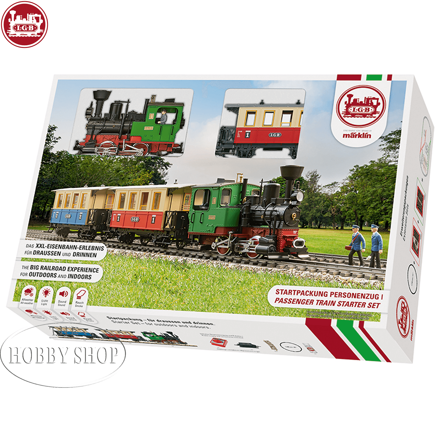 LGB 1/22.5 Passenger Train Starter Set - The Hobby Shop