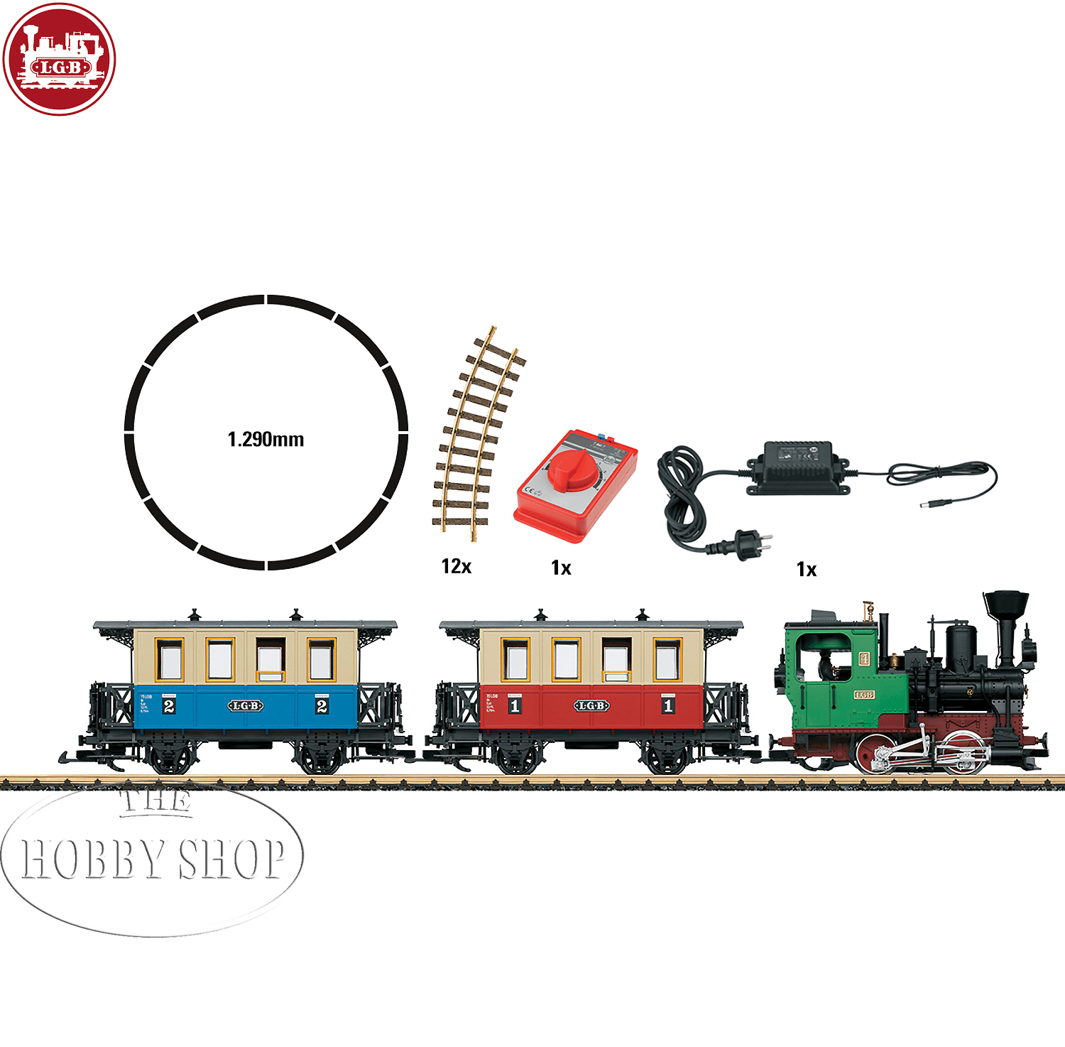 LGB TK WHIT初期 LGB 1/22.5 Passenger Train Starter Set - The Hobby Shop