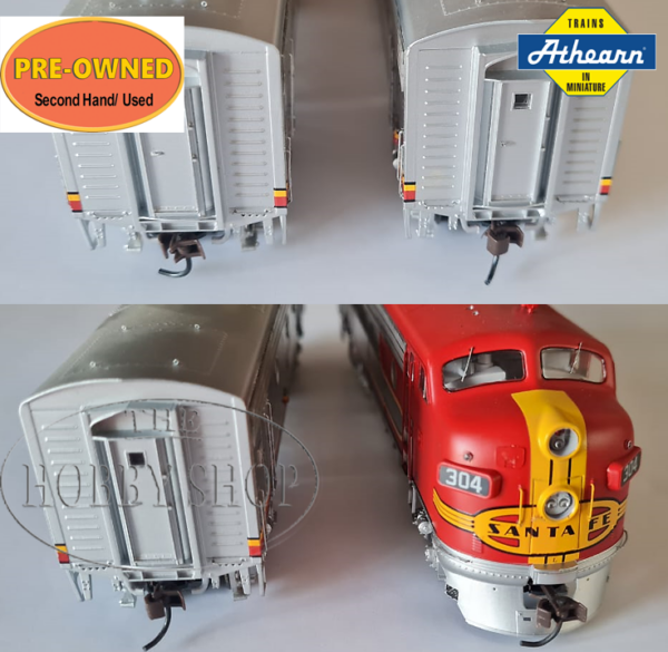 Athearn Genesis 1/87 HO F-7 A&B Units Phase 1 Santa Fe (G1600&G1000A)