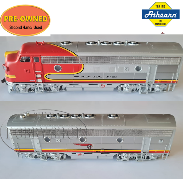 Athearn Genesis 1/87 HO F-7 A&B Units Phase 1 Santa Fe (G1600&G1000A)