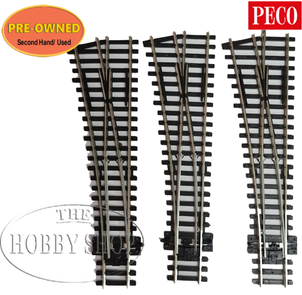 Peco 1/87 HO Points Left