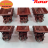 Lilliput 1/87 HO German WWII Coaches (x3)