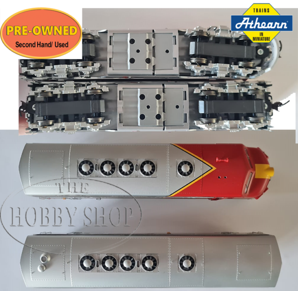 Athearn Genesis 1/87 HO F-7 A&B Units Phase 1 Santa Fe (G1600&G1000A)