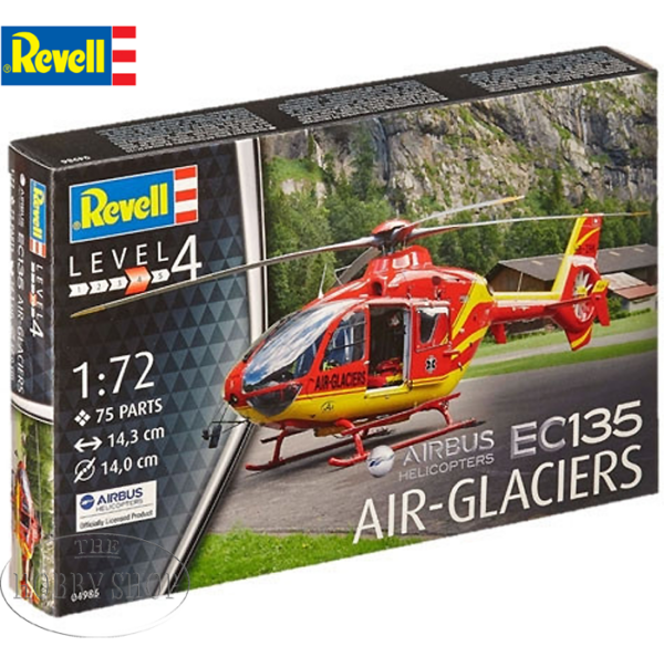 Revell 1/72 Airbus Helicopter EC135 Air-Glaciers