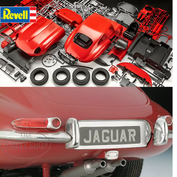 Revell 1/8 Jaguar E-Type
