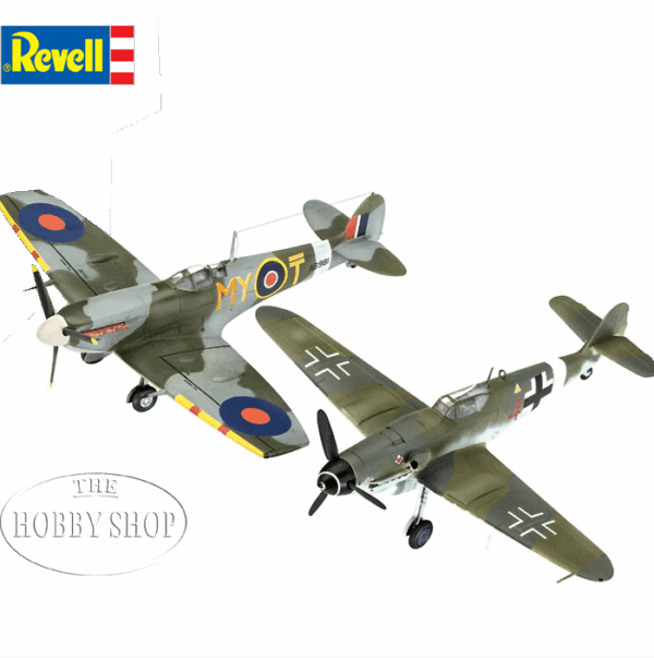 1/72 Combat Set Bf109 G-10 and Spitfire Mk V