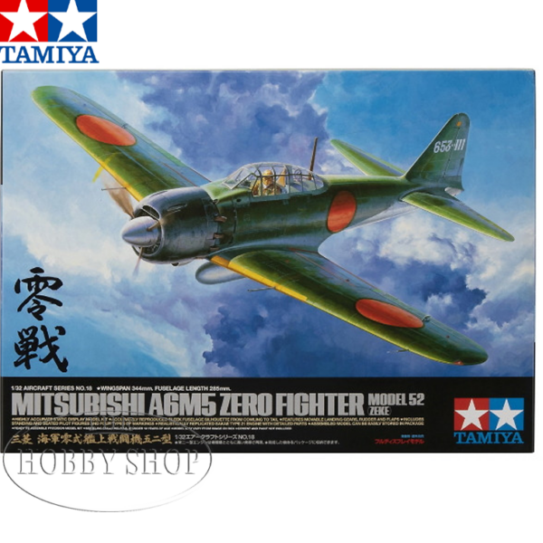 Tamiya 1/32 A6M5 Zero Model 52 (Zeke)