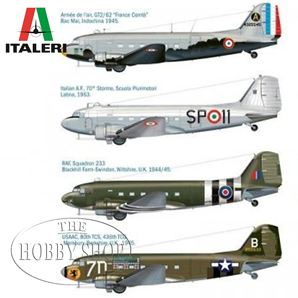 Italeri 1/72 C-47 Skytrain Dakota Mk.III