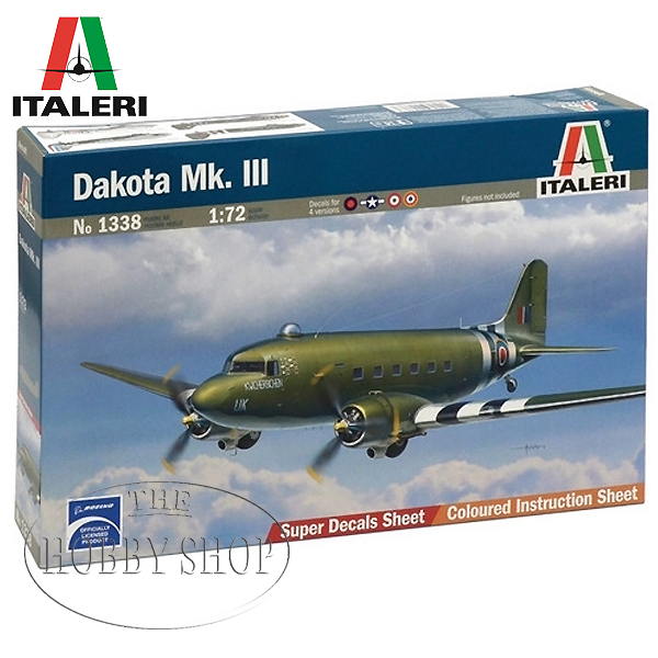 Italeri 1/72 C-47 Skytrain Dakota Mk.III