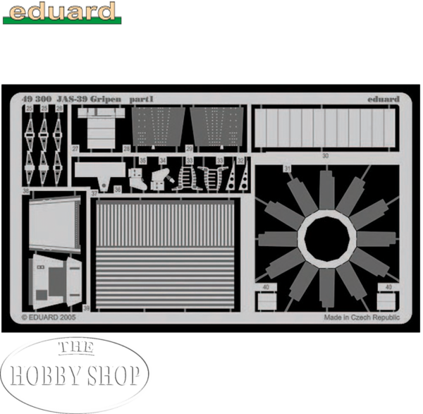 Eduard 1/48 JAS-39 Gripen Detail Set Photo Etch